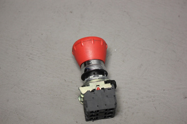 ALLEN BRADLEY TWIST TO RELEASE EMERGENCY STOP ILLUMINATED PUSHBUTTON SWITCH
