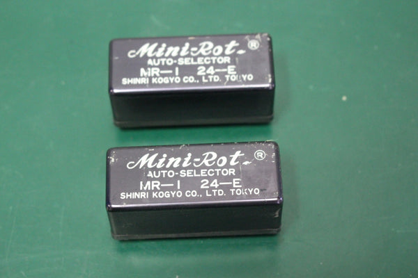 LOT OF 2 MINI-ROT MR-1 24-E AUTO SELECTORS