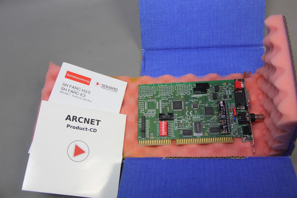 NEW SOHARD ARCNET ISA CARD SH ARC-ISA-KR A20040010 COAX RS45