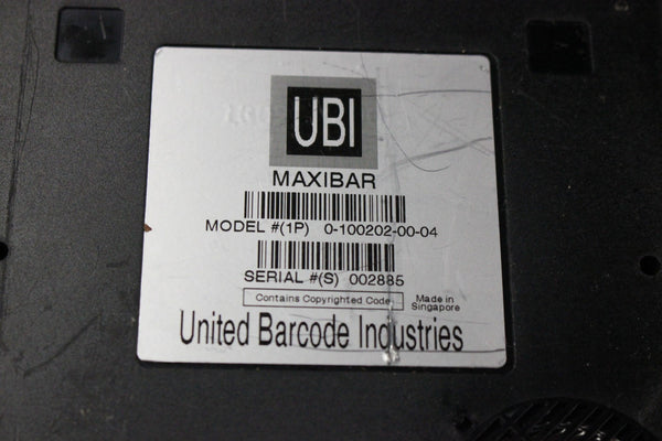 INTERMEC MAXIBAR  0-100202-00-04 BARCODE READER AND CABLES