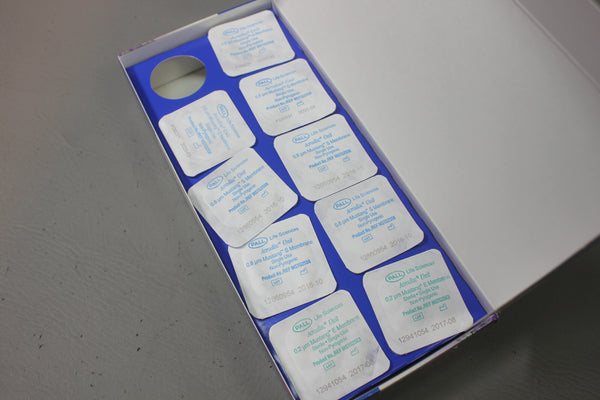 Pall MSTG25S6 Acrodisc Unit with Mustang Membrane 0.8uM 0.2 uM 9 UNITS