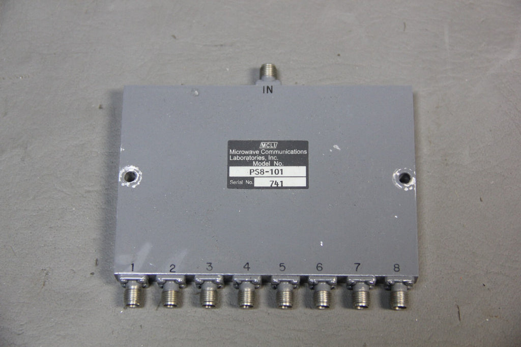 MCLI 8 WAY RF MICROWAVE POWER DIVIDER PS8-101