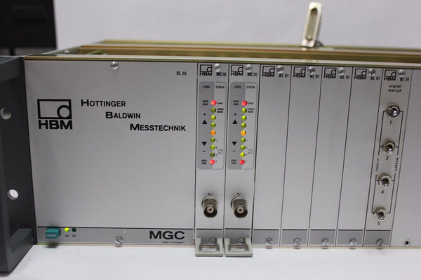 Hottinger Baldwin Messtechnik MGC Data Acquisition Rack System DAQ