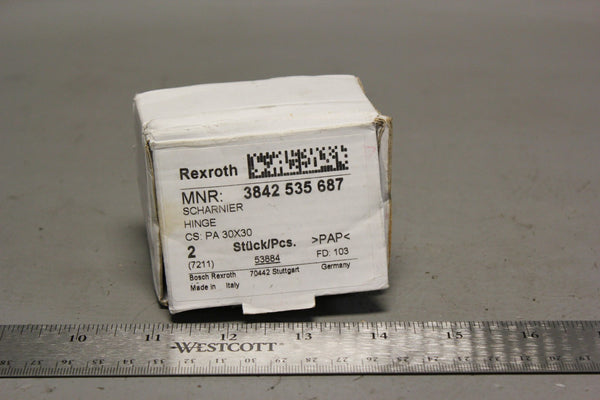 NEW REXROTH SCHARNIER HINGE 3842 535 687