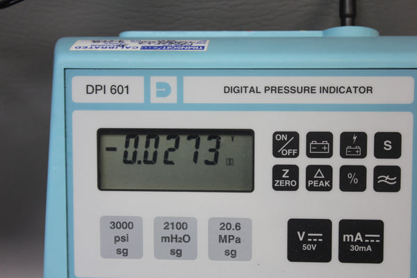 DRUCK DIGITAL PRESSURE INDICATOR  DPI 601/H