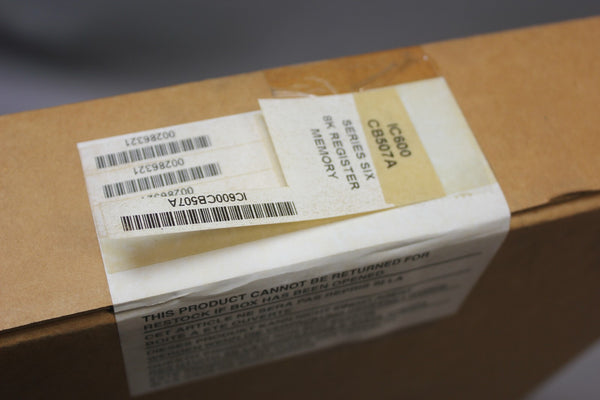 NEW OLD STOCK GE FANUC 8K REGISTER MEMORY PLC MODULE IC600CB507A