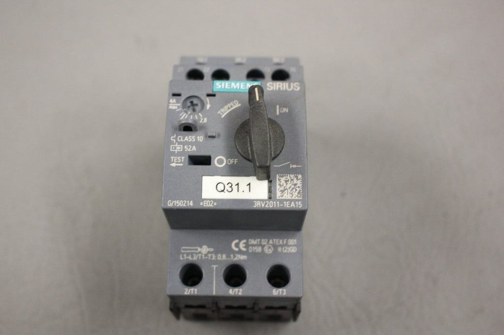 SIEMENS SIRIUS CIRCUIT BREAKER 3RV2011-1EA15