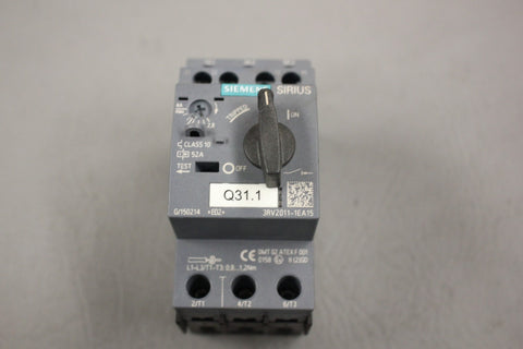 SIEMENS SIRIUS CIRCUIT BREAKER 3RV2011-1EA15