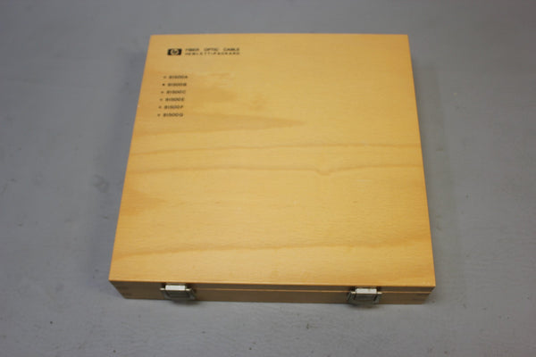 HP  FIBER OPTIC CABLE IN WOOD BOX  81500B