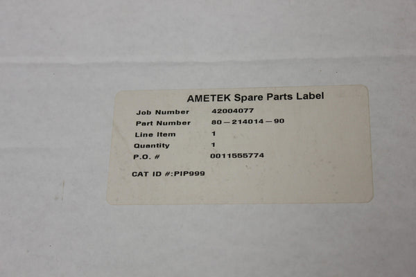 NEW AMETEK CHARGER CONTROL BOARD 80-214014-90