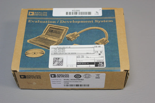 NEW ANALOG DEVICES 40CH 16BIT DAC EVALUATION BOARD KIT EVAL-AD5370EBZ 72/73EBZ