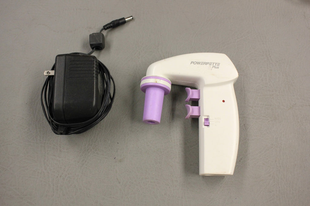 JENCONS POWERPIPETTE PLUS ELECTRONIC PIPETTE W/POWER SUPPLY
