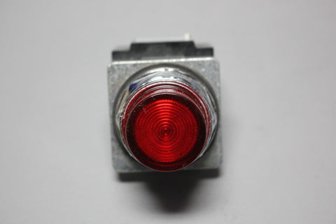 SIEMENS RED ILLUMINATED PILOT LIGHT 52PL4D2 W/52AAF
