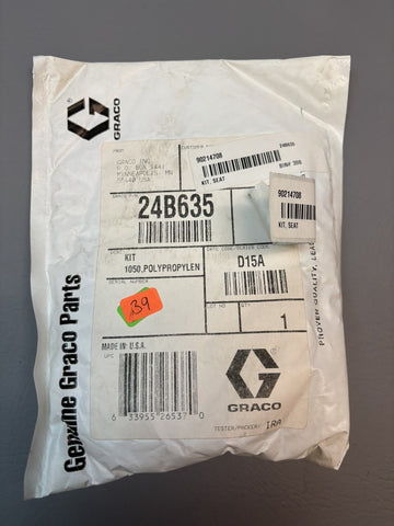 GENUINE GRACO HUSKY 1050 POLYPROPYLENE SEAT KIT - 24B635