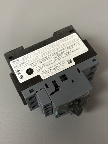 Unused SIEMENS POWER CONTACTOR 3RV2021-4BA15