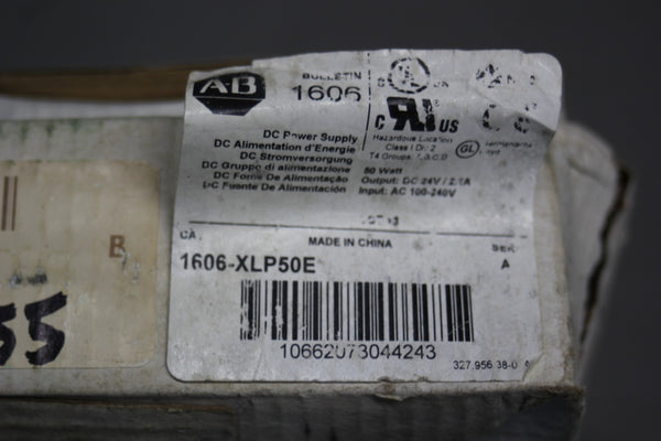 NEW ALLEN BRADLEY POWER SUPPLY  1606-XLP50E SER. A
