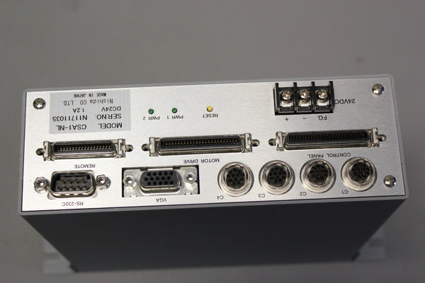 UNUSED NISHIDA MACHINE VISION AUTO ALIGNMENT SYSTEM WITH FLOVEL CAMERAS CSA1-NL