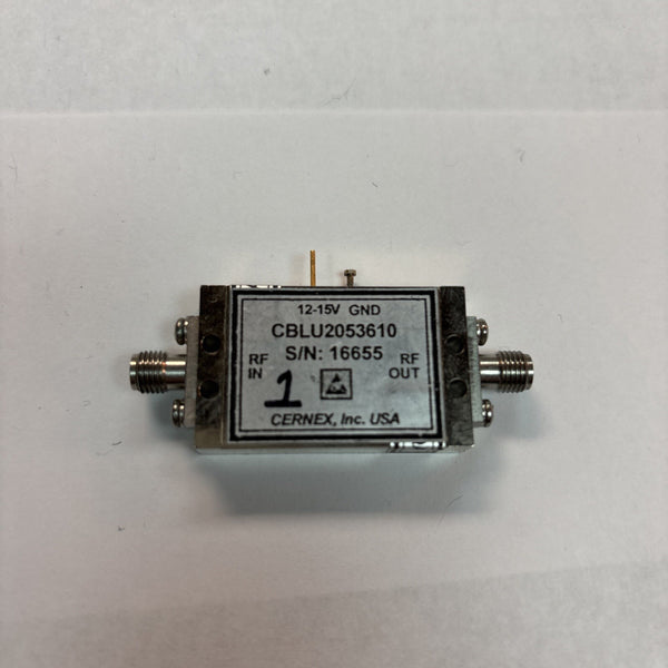 CERNEX CBLU2053610 Frequency Multiplier 12-15V GND