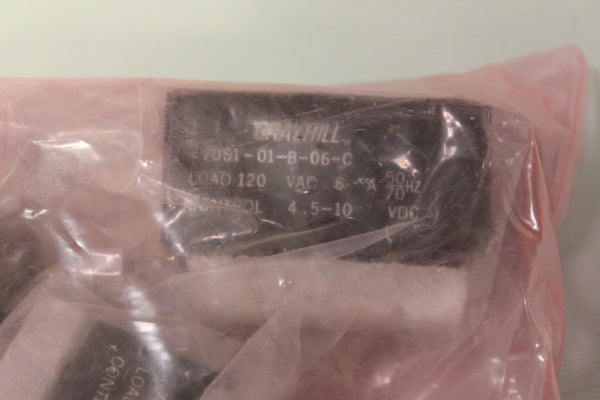 Lot of 4 GRAYHILL  70S1-01-B-06-C Vac 6 Solid State Relay