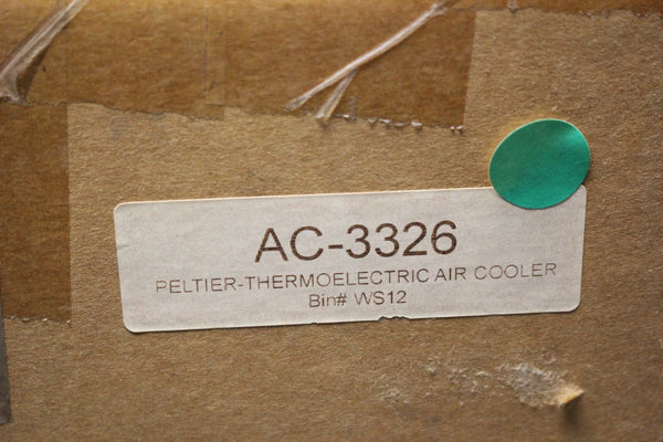 NEW TE TECHNOLOGY PELTIER THERMOELECTRIC AIR COOLER AC-3326