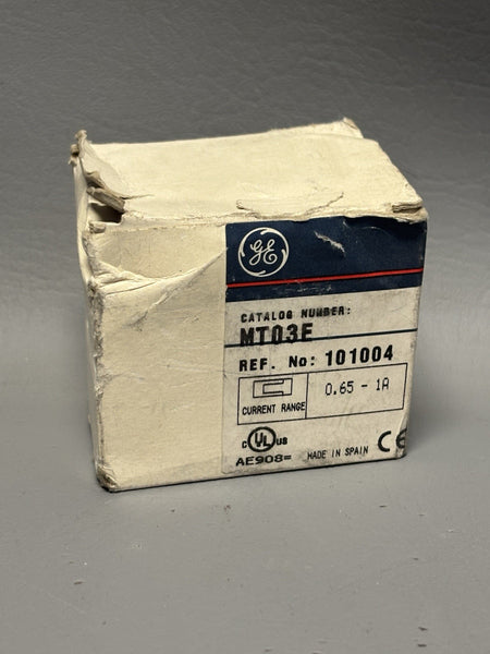 NEW GE MT03F Overload Relay