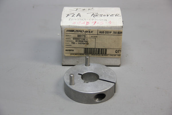 NEW ZERO MAX SIZE 40 DOUBLE FLEX SERVO COUPLING SC040R-015-019
