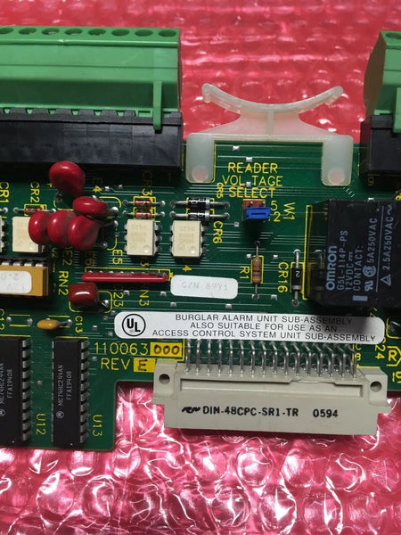 Casi-Rusco 110063000 Rev F Security Reader Board Access Control