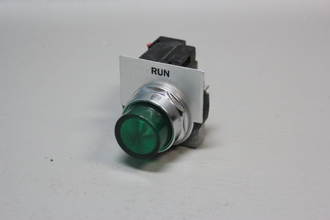SIEMENS PILOT LIGHT SWITCH GREEN OIL TIGHT LED 52PL4G3
