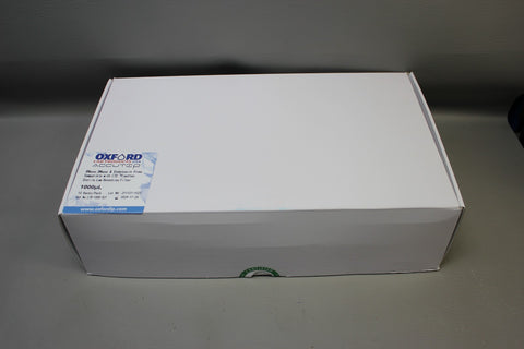NEW BOX OF 960 OXFORD 1000uL RNase &amp; DNase LTS PIPETTES  LTR-1000-SLF