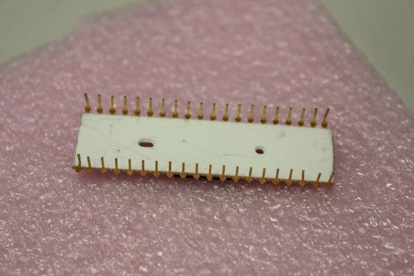 Vintage AMI Gold/Grey Trace CPU Chip Processor (E)