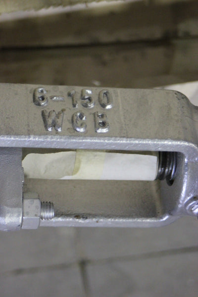 NEW CRANE 6" CAST STEEL GATE VALVE L47XUF