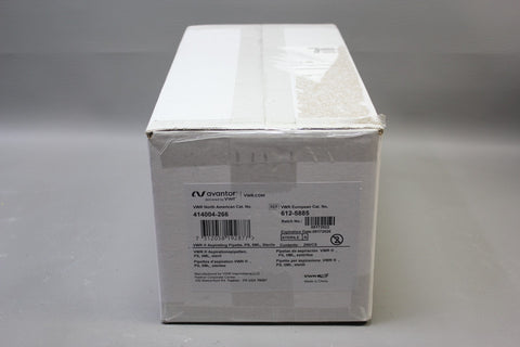 NEW BOX 200 VWR ASPIRATING PIPETTE PS 5mL STERILE 414004-266