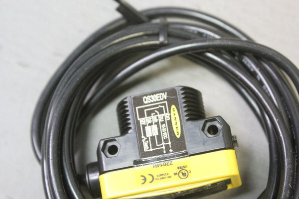 NEW BANNER EXPERT DIFFUSE MODE SENSOR	QS30EDV