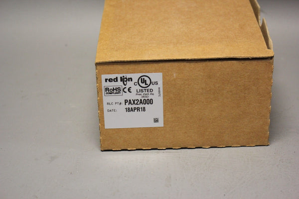 NEW RED LION PAX2A ANALOG INPUT DIGITAL PANEL METER PAX2A000