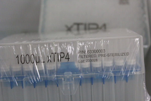 NEW 6 RACKS OF BIOTIX 96 1000uL FILTERED PIPETTE TIPS xTIP4 63300003