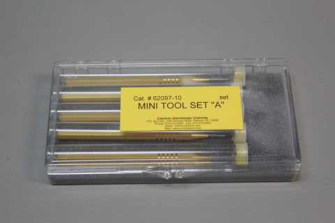 NEW EMS ELECTRON MICROSCOPY SCIENCES MINI TOOL SET A 62097-10