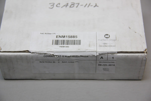 NEW MARKEM IMAJE ENM15885 PRINTER PRINTHEAD COVER G FLAT ELECTRODE