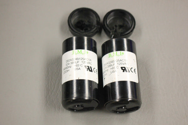 LOT OF 2 NEW BMI 092A324B125AC1A 125 VAC START CAPACITORS