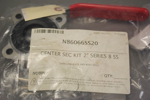 NEW SVF 2" STAINLESS STEEL BALL VALVE  N86066SSS20