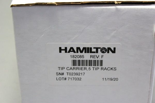 NEW HAMILTON TIP CARRIER RACK 182085 5 TIP