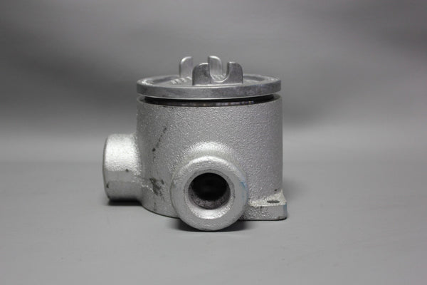 NEW EATON CROUSE-HINDS SERIES EABT26 CONDULET 3/4" CONDUIT OUTLET BOX WITH COVER
