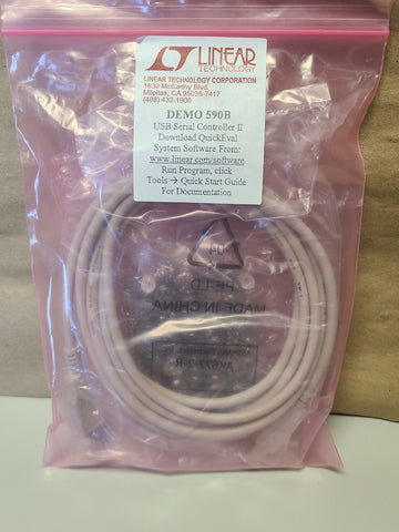 NEW ANALOG DEVICES LINEAR USB SERIAL CONTROLLER QUIKEVAL DEMO BOARD DC590B