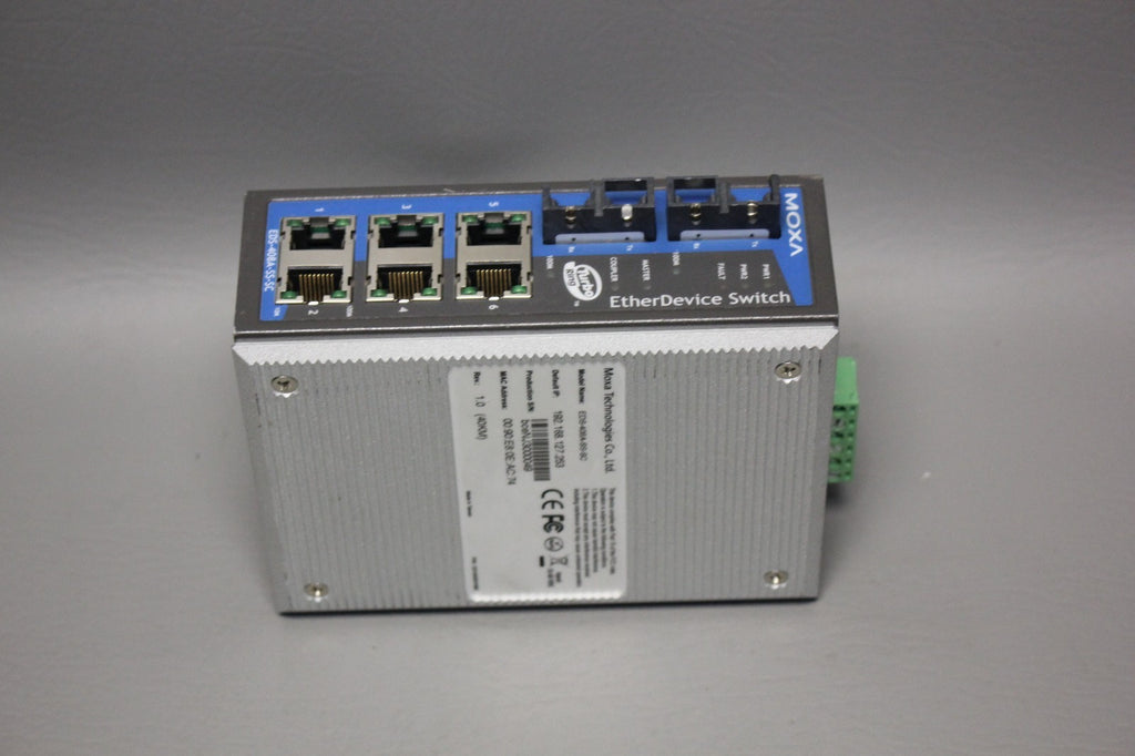 MOXA ETHERDEVICE SWITCH  EDS-408A-SS-SC
