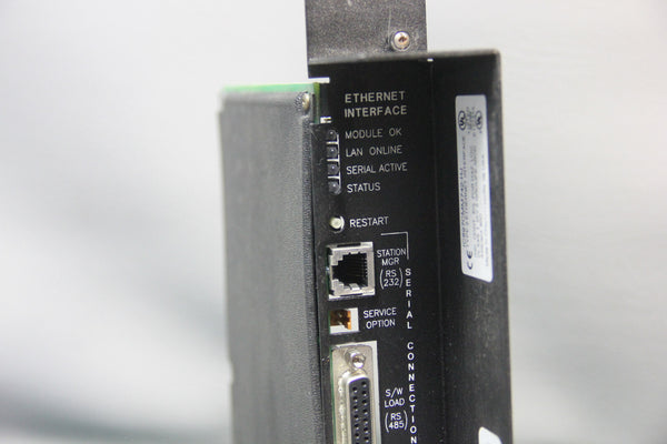 GE FANUC ETHERNET INTERFACE MODULE IC697CMM742-HJ