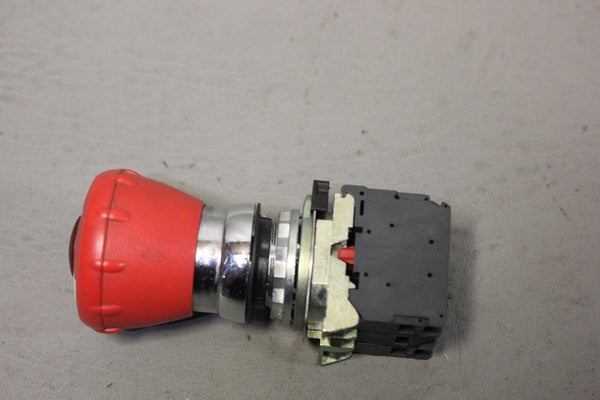 ALLEN BRADLEY TWIST TO RELEASE EMERGENCY STOP ILLUMINATED PUSHBUTTON SWITCH