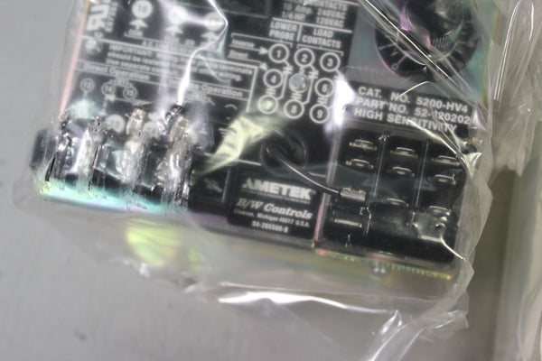 NEW AMETEK B/W CONTROLS SOLID STATE RELAY  5200-HV4