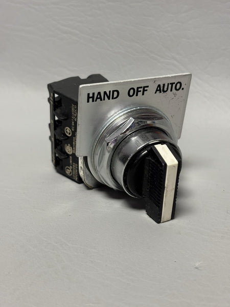 SIEMENS SELECTOR SWITCH, CONTACT BLOCK 52SA2CAB