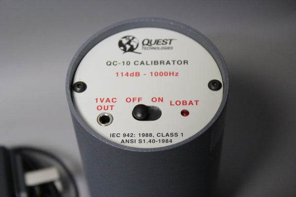 5 3M Quest Technologies The EDGE eg5 Noise Dosimeters + Calibrator QC-10 + Dock