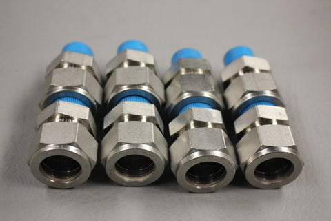 NEW SWAGELOK FITTING LOT OF 8 SS-1210-1-6