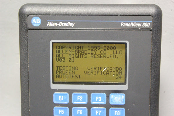 ALLEN BRADLEY PANELVIEW 300 HMI OPERATOR INTERFACE PANEL 2711-K3A10L1 B  #2